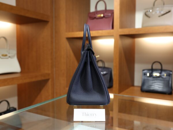 Birkin 25 Togo Bleu Nuit GHW