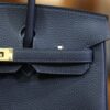Birkin 25 Togo Bleu Nuit GHW