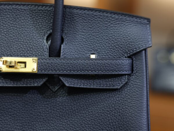 Birkin 25 Togo Bleu Nuit GHW