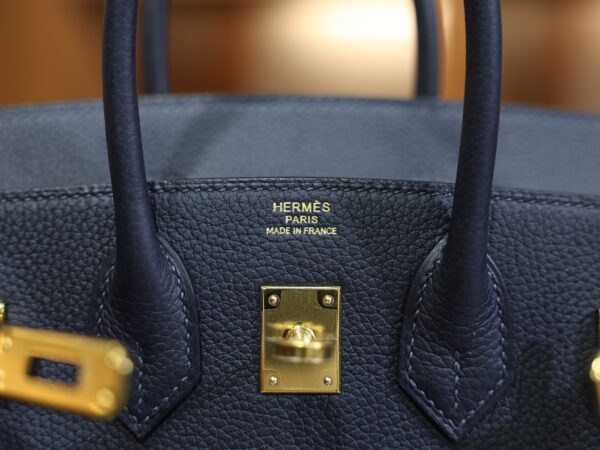 Birkin 25 Togo Bleu Nuit GHW
