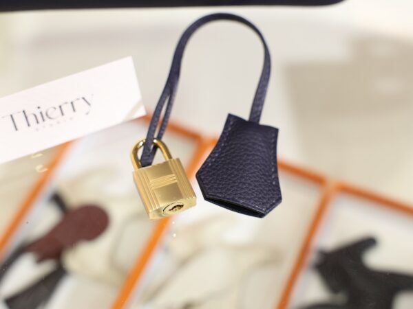 Birkin 25 Togo Bleu Nuit GHW