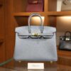 Birkin 25 Togo Bleu Lin GHW