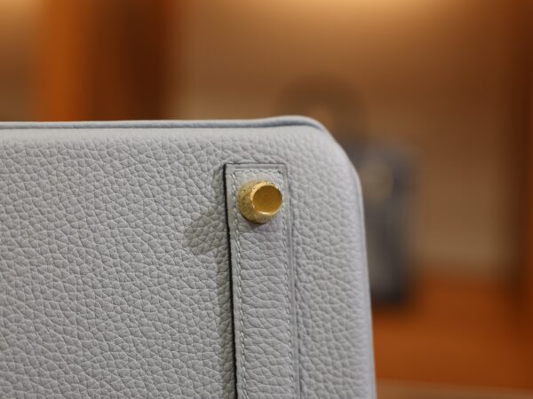 Birkin 25 Togo Bleu Lin GHW