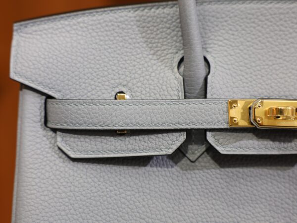 Birkin 25 Togo Bleu Lin GHW