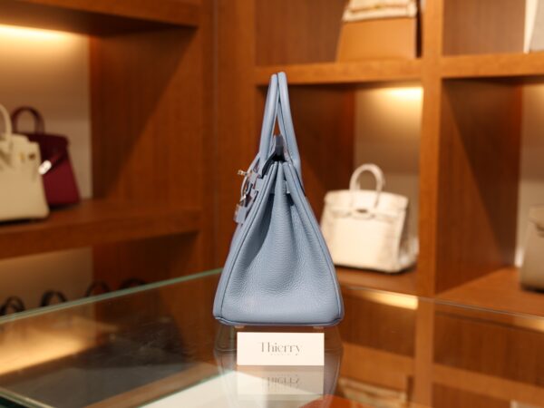 Birkin 25 Togo Bleu Lin PHW