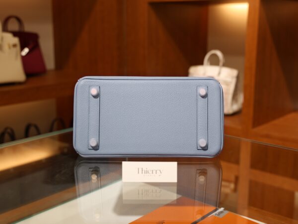 Birkin 25 Togo Bleu Lin PHW