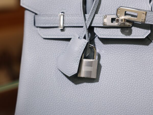 Birkin 25 Togo Bleu Lin PHW