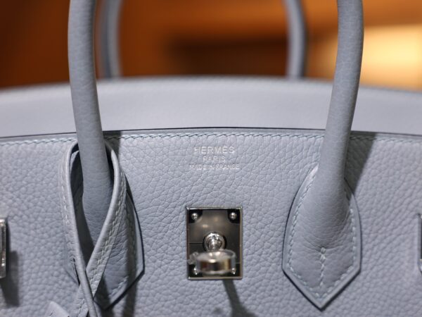 Birkin 25 Togo Bleu Lin PHW