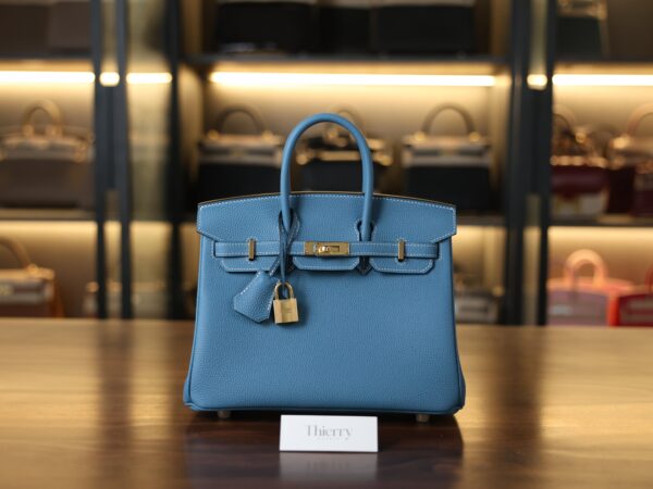 Birkin 25 Togo Bleu Jean GHW