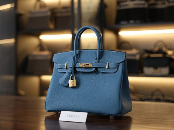Birkin 25 Togo Bleu Jean GHW