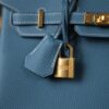 Birkin 25 Togo Bleu Jean GHW