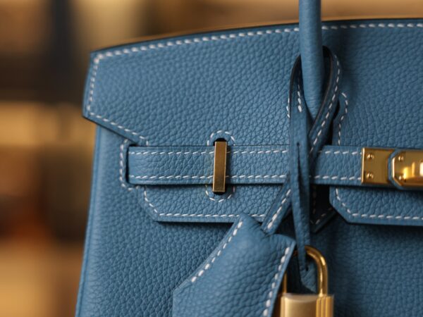 Birkin 25 Togo Bleu Jean GHW