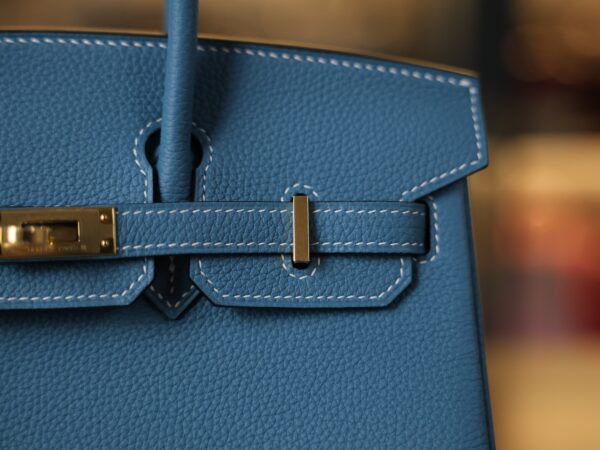Birkin 25 Togo Bleu Jean GHW
