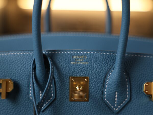 Birkin 25 Togo Bleu Jean GHW