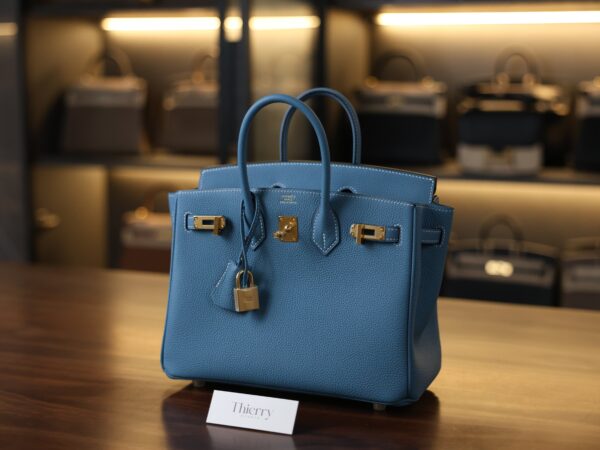 Birkin 25 Togo Bleu Jean GHW