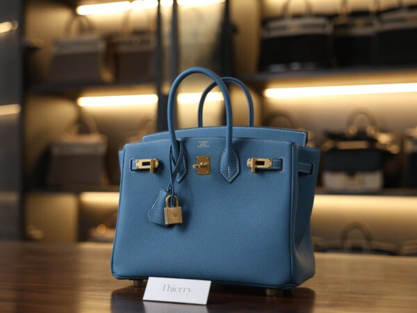Birkin 25 Togo Bleu Jean GHW