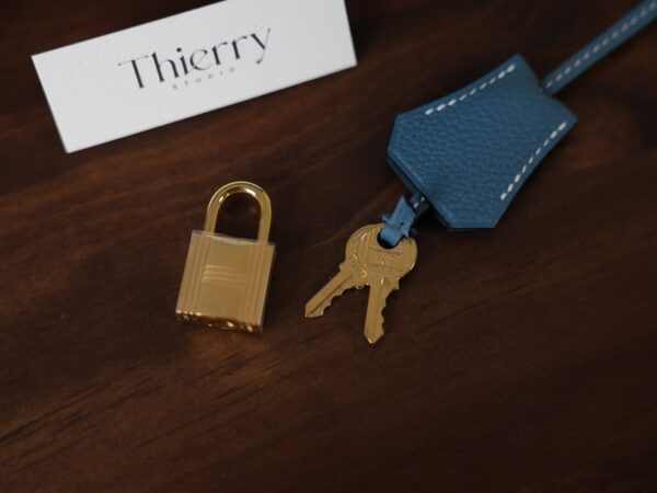 Birkin 25 Togo Bleu Jean GHW