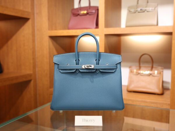 Birkin 25 Togo Bleu Jean PHW