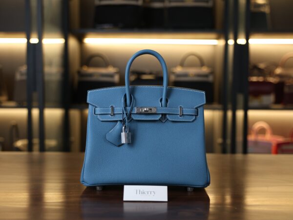 Birkin 25 Togo Bleu Jean PHW