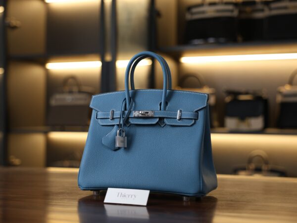Birkin 25 Togo Bleu Jean PHW