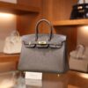 Birkin 25 Togo Etain GHW