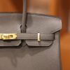 Birkin 25 Togo Etain GHW