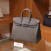 Birkin 25 Togo Etain PHW
