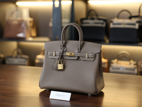 Birkin 25 Togo Etoupe GHW