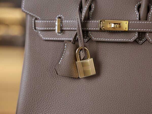 Birkin 25 Togo Etoupe GHW