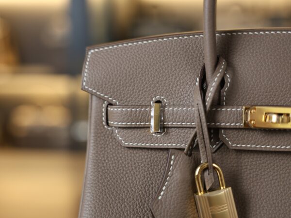 Birkin 25 Togo Etoupe GHW