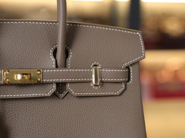 Birkin 25 Togo Etoupe GHW