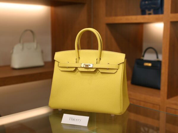 버킨 25 토고 존 네이플 금장 001_139A8003_298f5ffa-6b11-4626-af5d-e80cdc9f02bf Birkin 25 Togo Jaune de Naples GHW