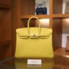 Birkin 25 Togo Jaune de Naples GHW