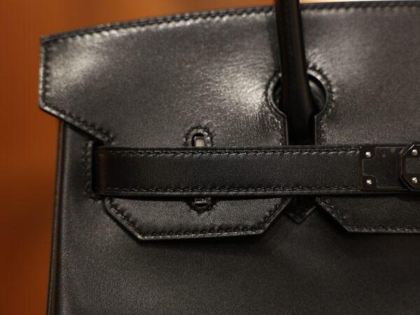 Birkin 30 Box Retourne So Black