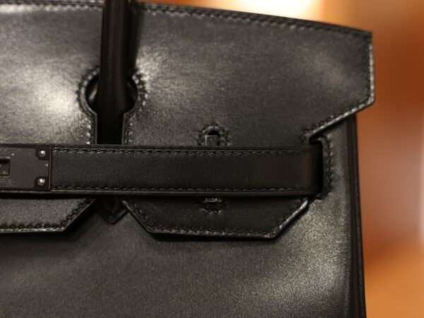 Birkin 30 Box Retourne So Black