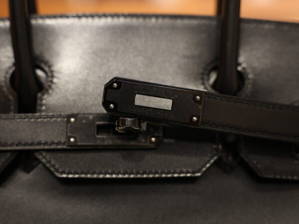 Birkin 30 Box Retourne So Black
