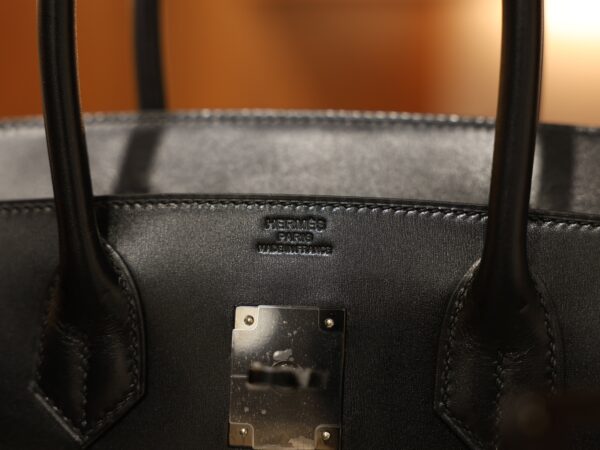 Birkin 30 Box Retourne So Black