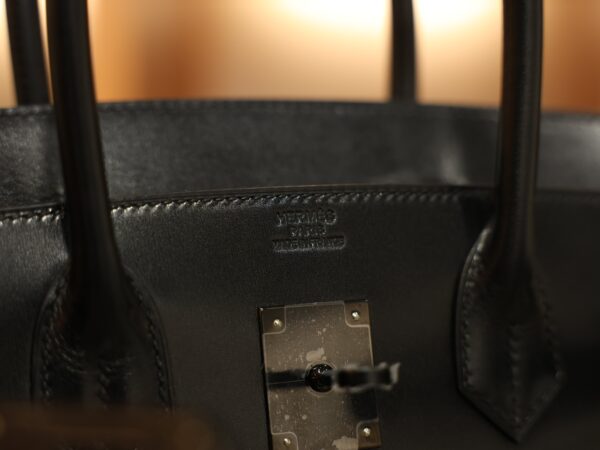 Birkin 30 Box Retourne So Black
