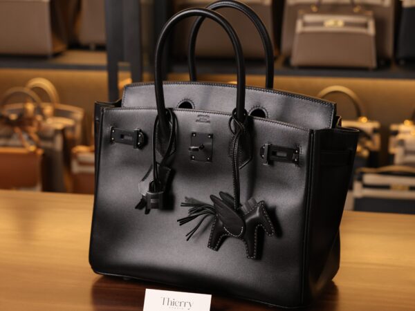 Birkin 30 Box Retourne So Black