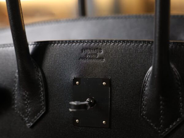 Birkin 30 Box Retourne So Black