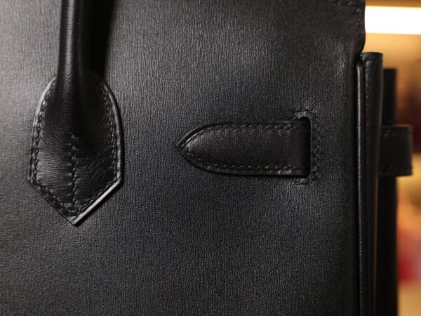 Birkin 30 Box Retourne So Black