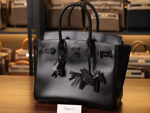 Birkin 30 Box Retourne So Black