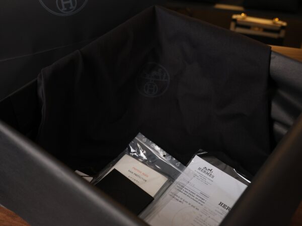 Birkin 30 Box Retourne So Black