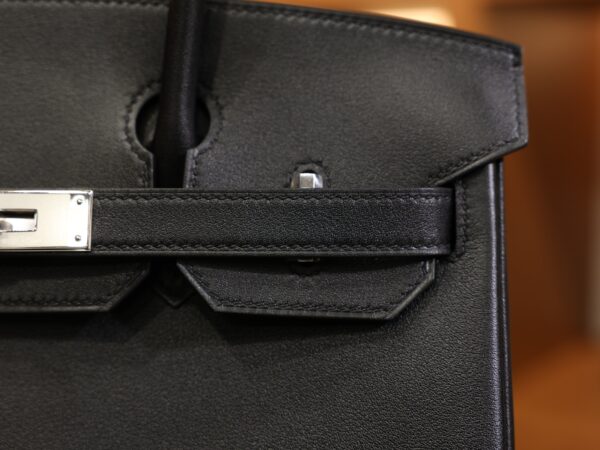 Birkin 30 Swift Black PHW