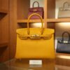 Birkin 30 Swift Jaune d'Or GHW