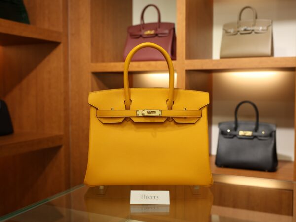 Birkin 30 Swift Jaune d'Or GHW