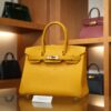 Birkin 30 Swift Jaune d'Or GHW