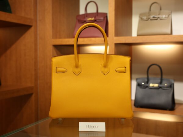 Birkin 30 Swift Jaune d'Or GHW
