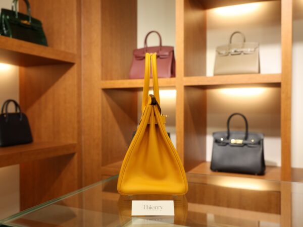 Birkin 30 Swift Jaune d'Or GHW