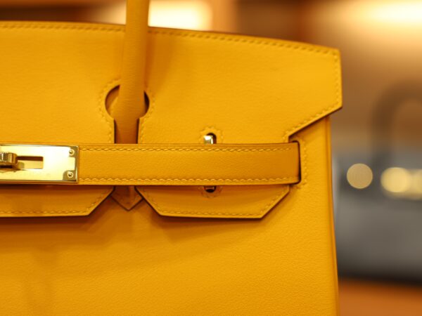 Birkin 30 Swift Jaune d'Or GHW